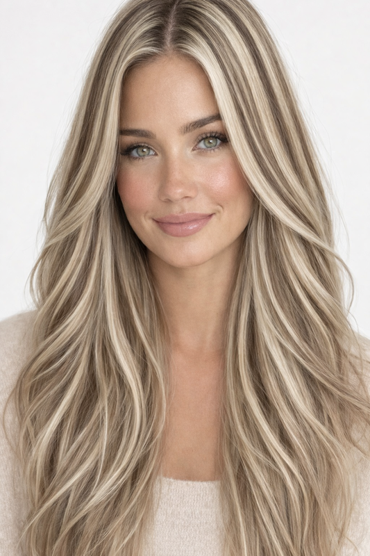 Marlou Weft Extensions mix #6c/613ash