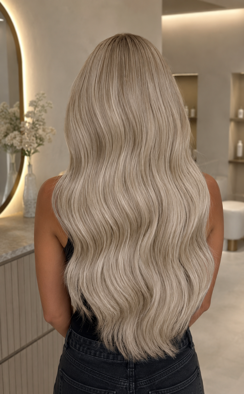 Marlou weft extensions #613Ash