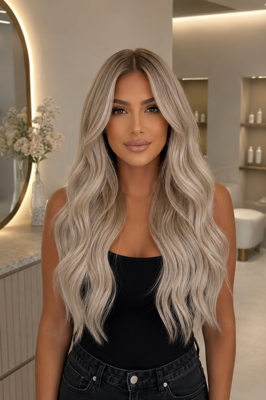 Marlou weft extensions #613Ash
