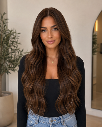 Marlou Weft Extensions – Brunette 3