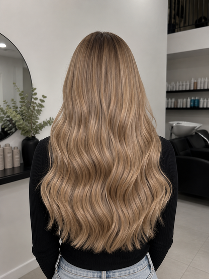 Marlou Weft Extensions – kold lys karamel 9C