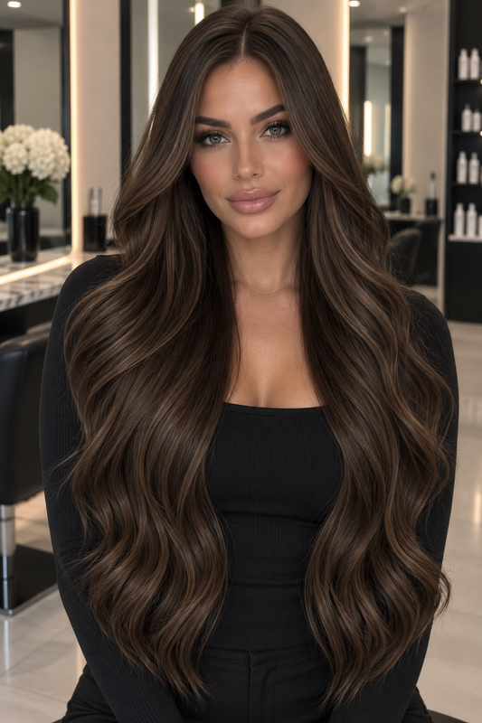 Marlou Weft Extensions – Brunette 1C