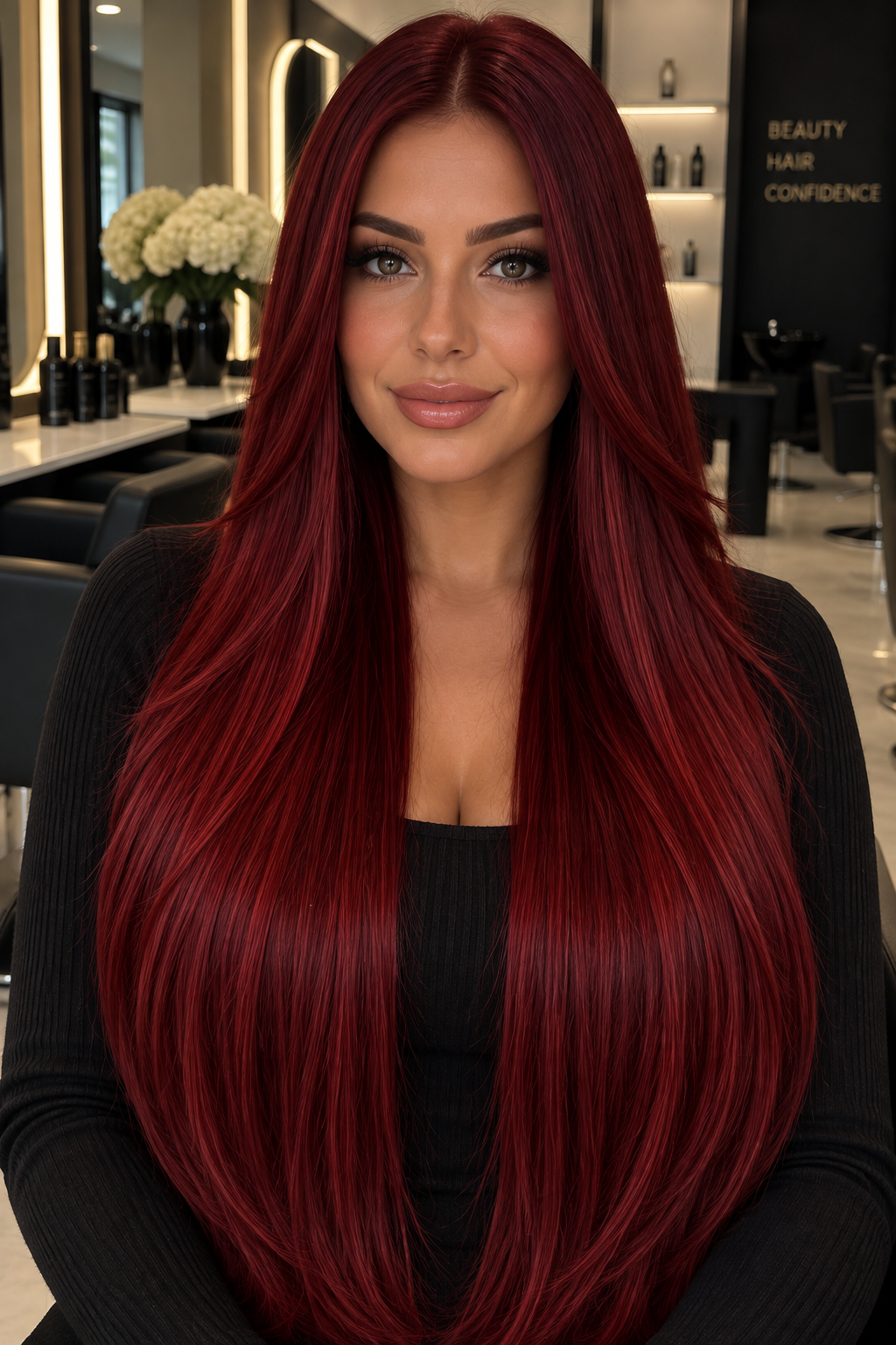 Marlou Weft Extensions – Rød RED-D