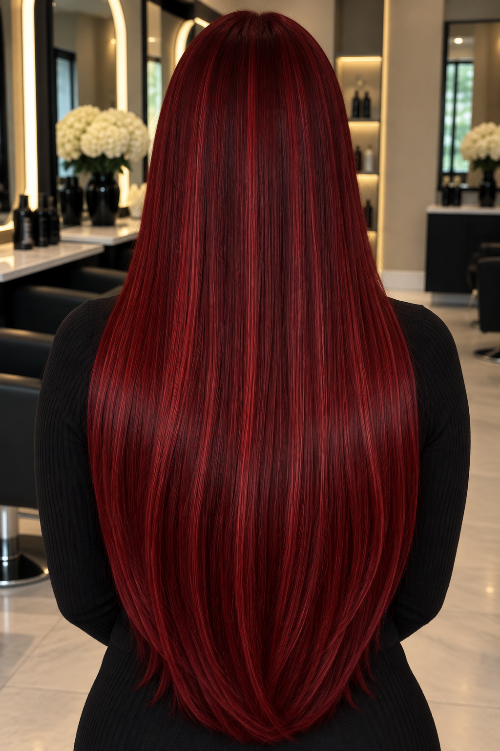 Marlou Weft Extensions – Rød RED-D
