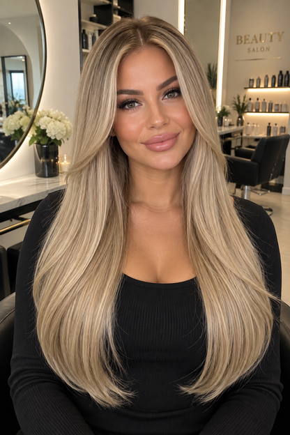 Marlou Weft Extensions – Blonde 3C